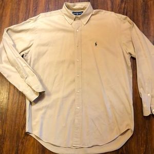 Polo Ralph Lauren mens M medium Oxford button up shirt
